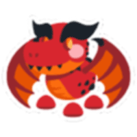 Lava Dragon Sticker - Legendary from Halloween 2025 Sticker Pack